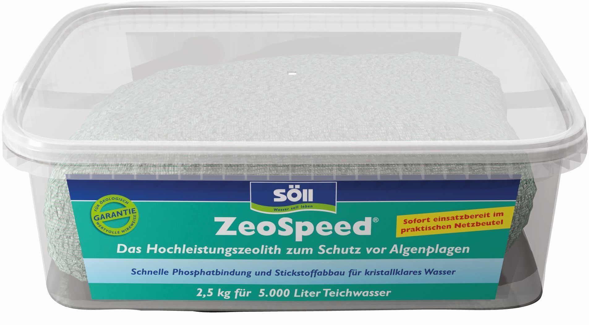 ZeoSpeed Hochleistungs-Zeolith zur Algenvorbeugung