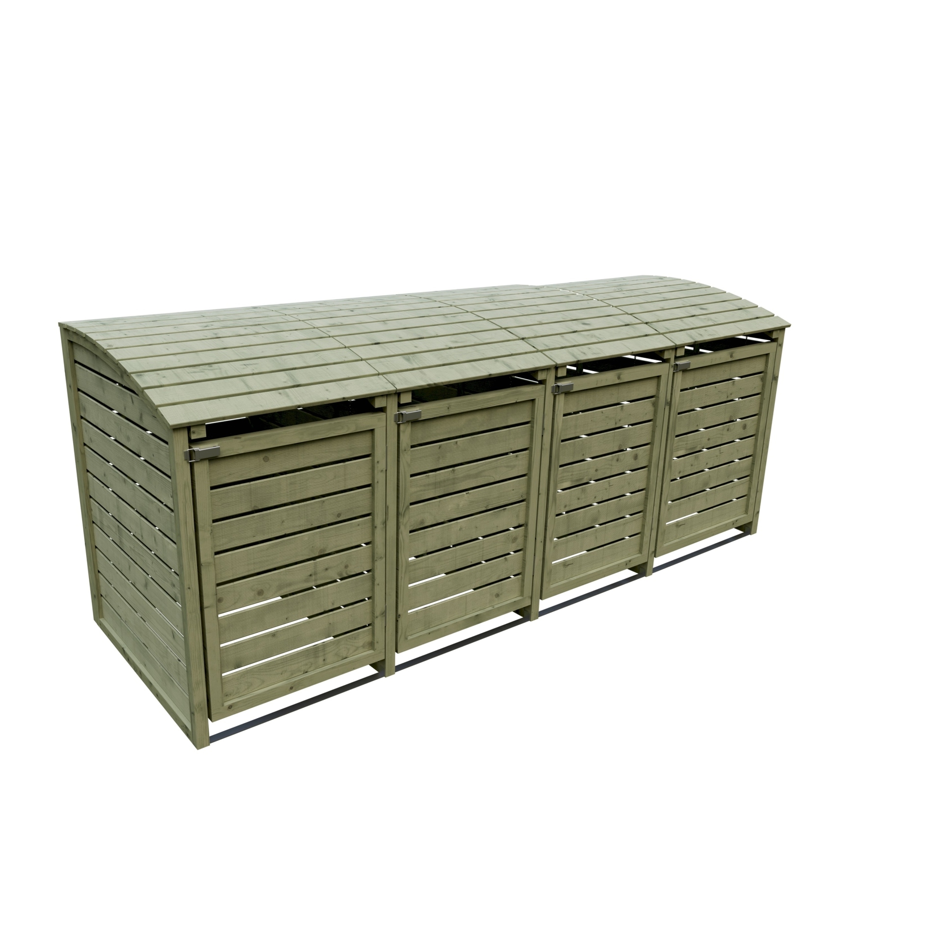 HENRI Mülltonnenabtrennung 4-fach B 300xT 90xH 120 cm bei leitermann.de günstig kaufen HENRI Mülltonnenabtrennung 4-fach B 300xT 90xH 120 cm