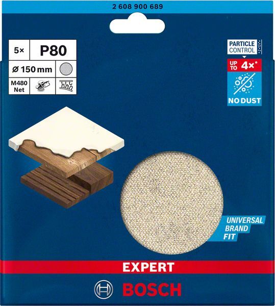 EXPERT M480 Schleifnetz für Exzenterschleifer, 150 mm, G 80, 5 Stück. Für Exzenterschleifer bei leitermann.de günstig kaufen EXPERT M480 Schleifnetz für Exzenterschleifer, 150 mm, G 80, 5 Stück. Für Exzenterschleifer