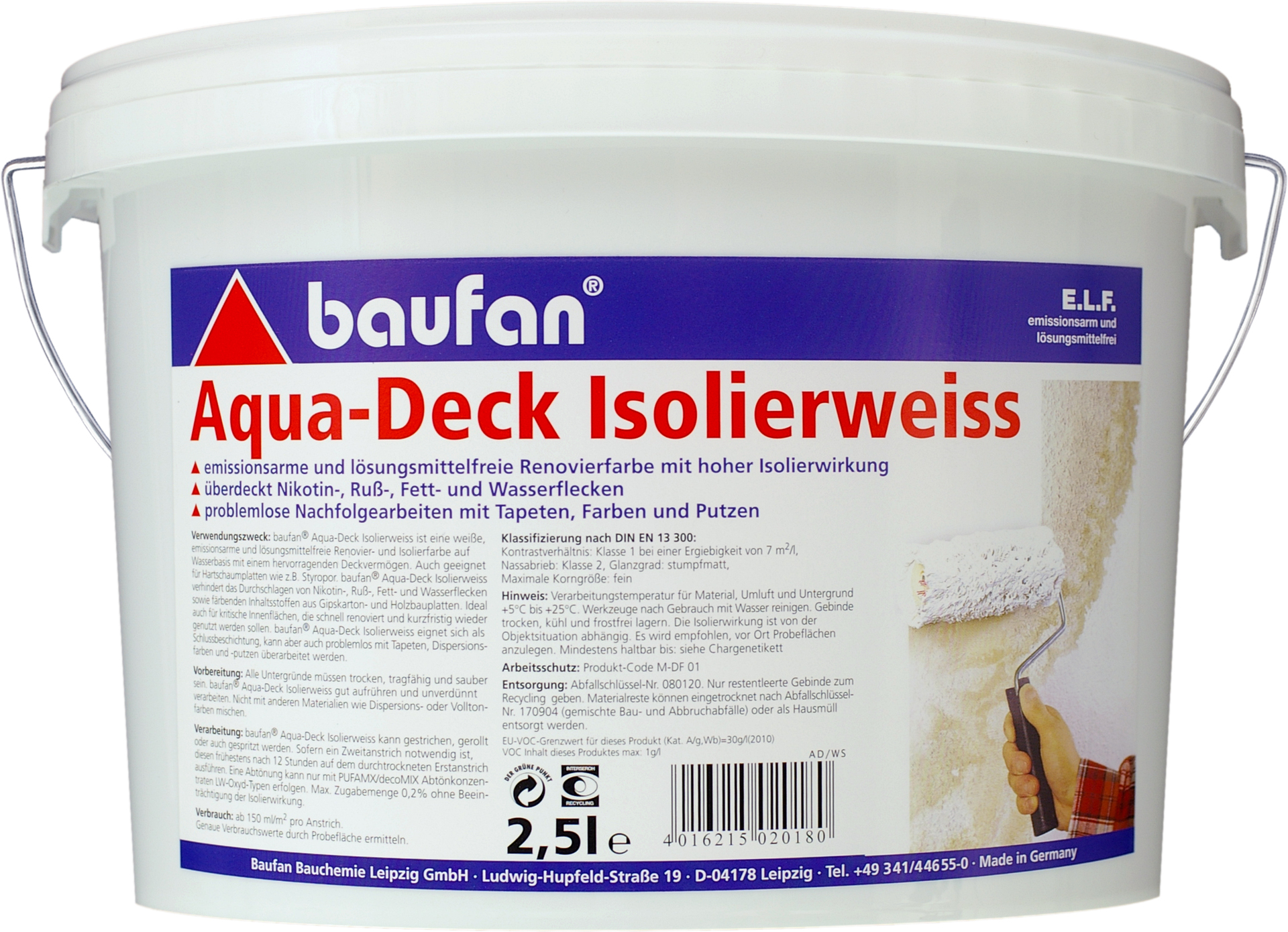 Baufan Aqua-Deck TOP-Isolierweiss E.L.F.