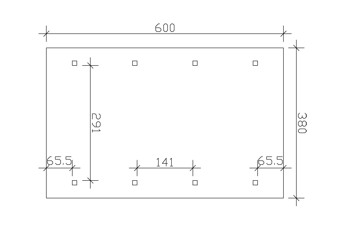 Carport Wallgau bei leitermann.de günstig kaufen Carport Wallgau