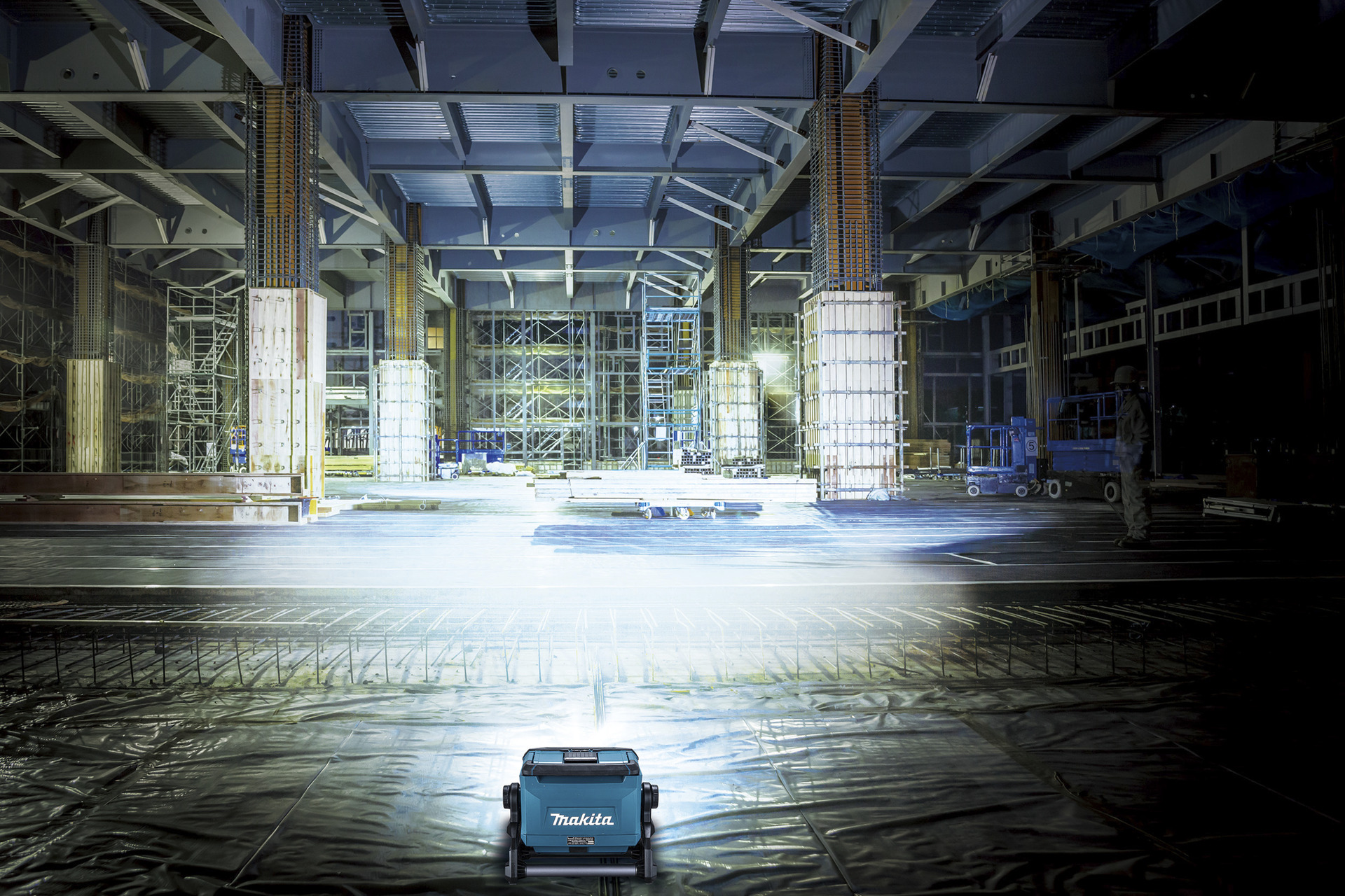 LED-Akku-Baustrahler ML009G, 40V, 10000LM bei leitermann.de günstig kaufen LED-Akku-Baustrahler ML009G, 40V, 10000LM