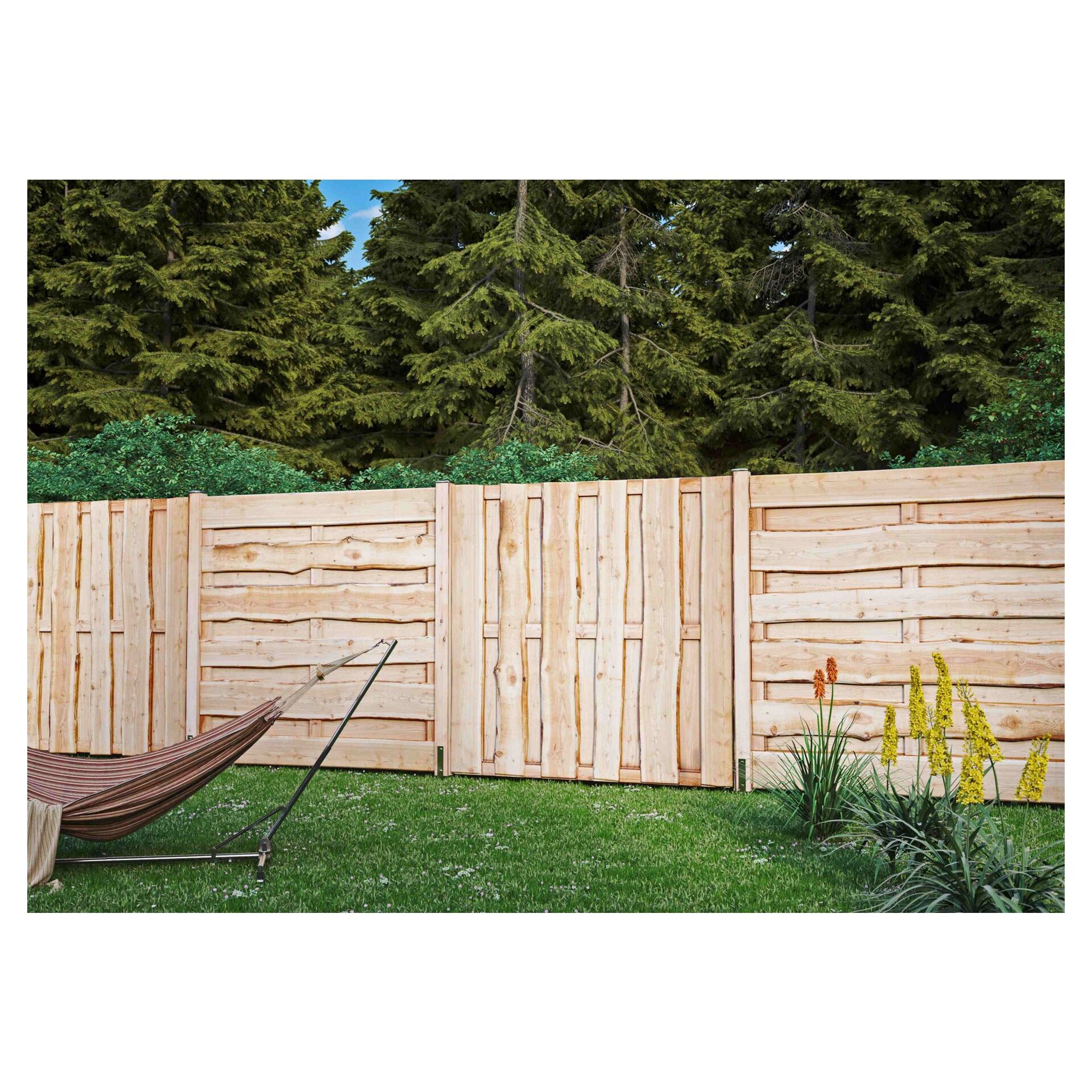 Sichtschutz Zaun-Set LINCOLN