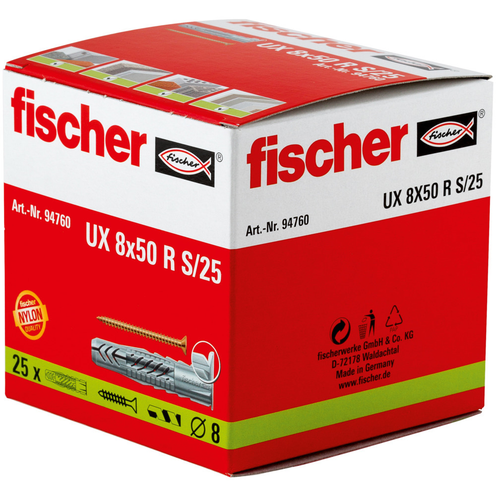 Universaldübel UX R S