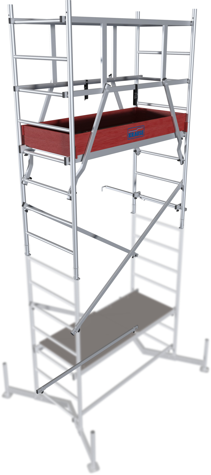 ClimTec Alu-Arbeitsgerüst 1. Aufstockung