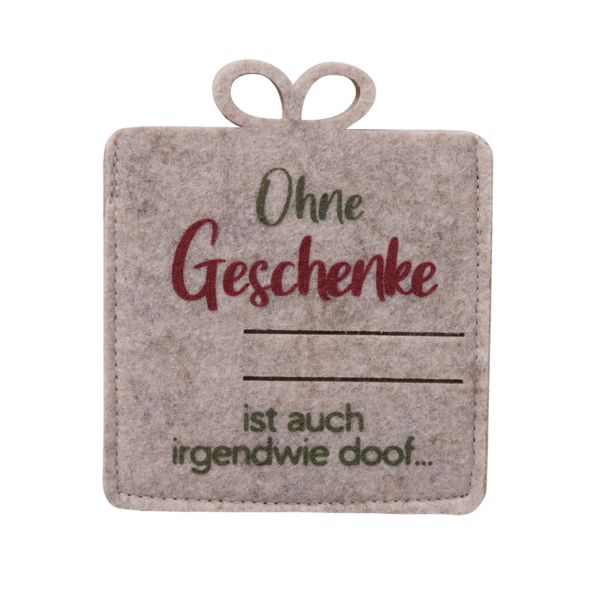 Geschenktüte Mitbringsel, 4 -fach sortiert