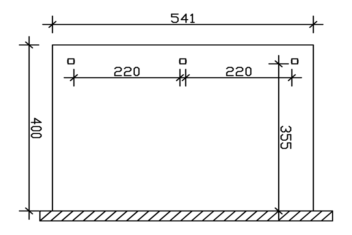 Terrassenüberdachung Andria bei leitermann.de günstig kaufen Terrassenüberdachung Andria