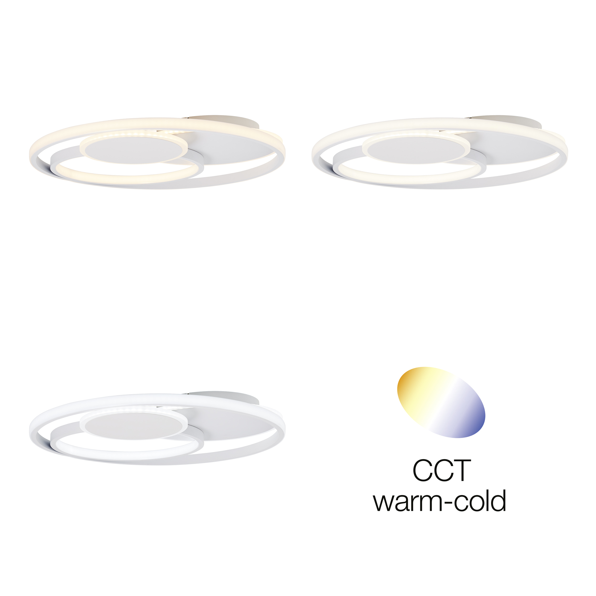 LED Deckenleuchte Runda LED 50W, 5200lm, CCT, RC bei leitermann.de günstig kaufen LED Deckenleuchte Runda LED 50W, 5200lm, CCT, RC