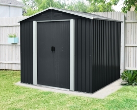 Gerätehaus Dresden II schiefer-creme bei leitermann.de günstig kaufen Gerätehaus Dresden II schiefer-creme