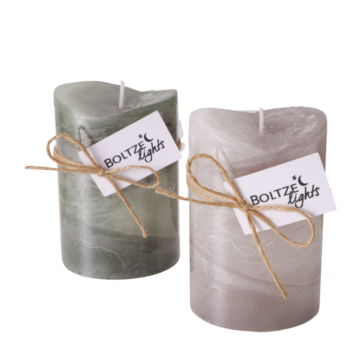 Stumpenkerze Gradienta 2-fach sortiert