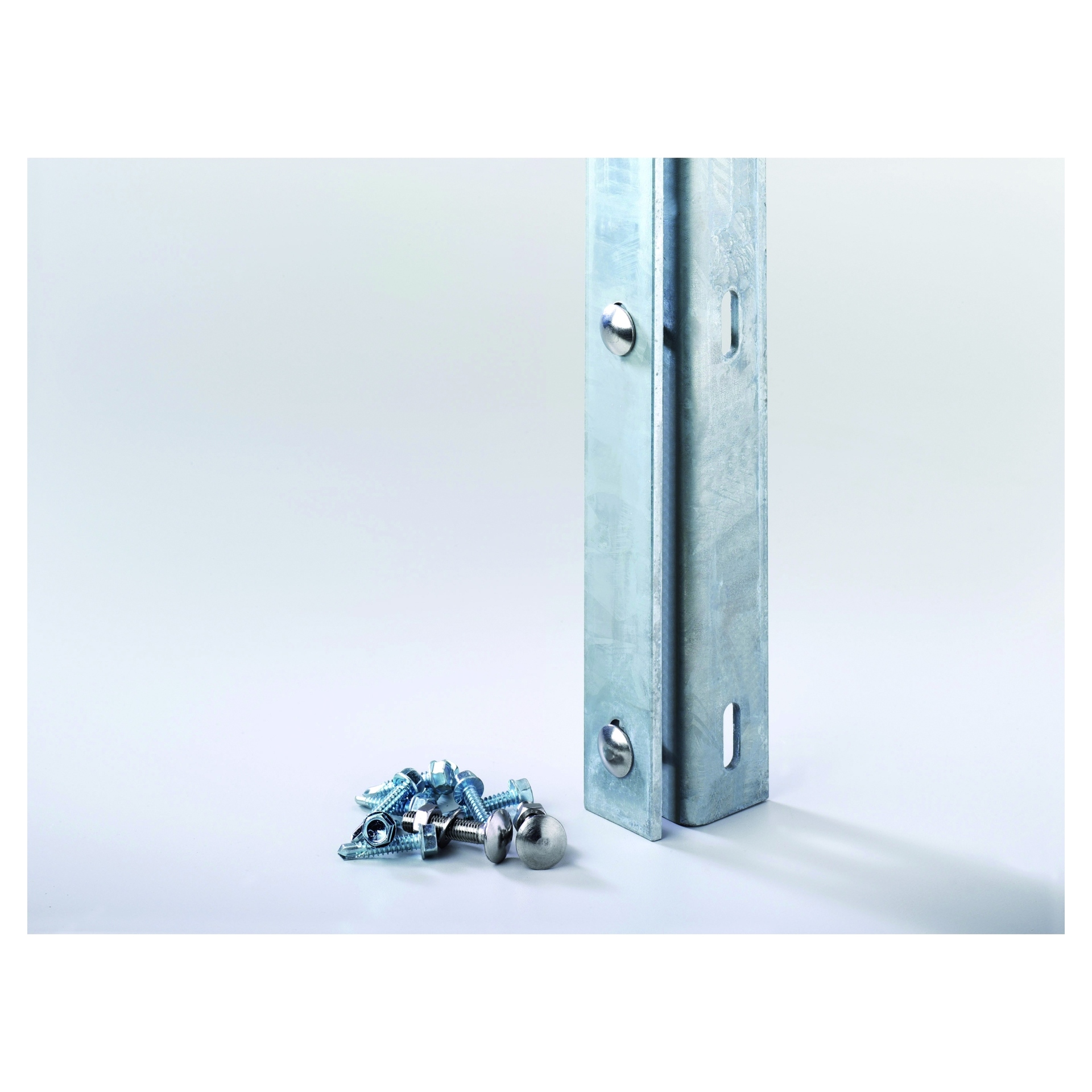 Zaunanschlußleiste feuerverzinkt für Torpfosten