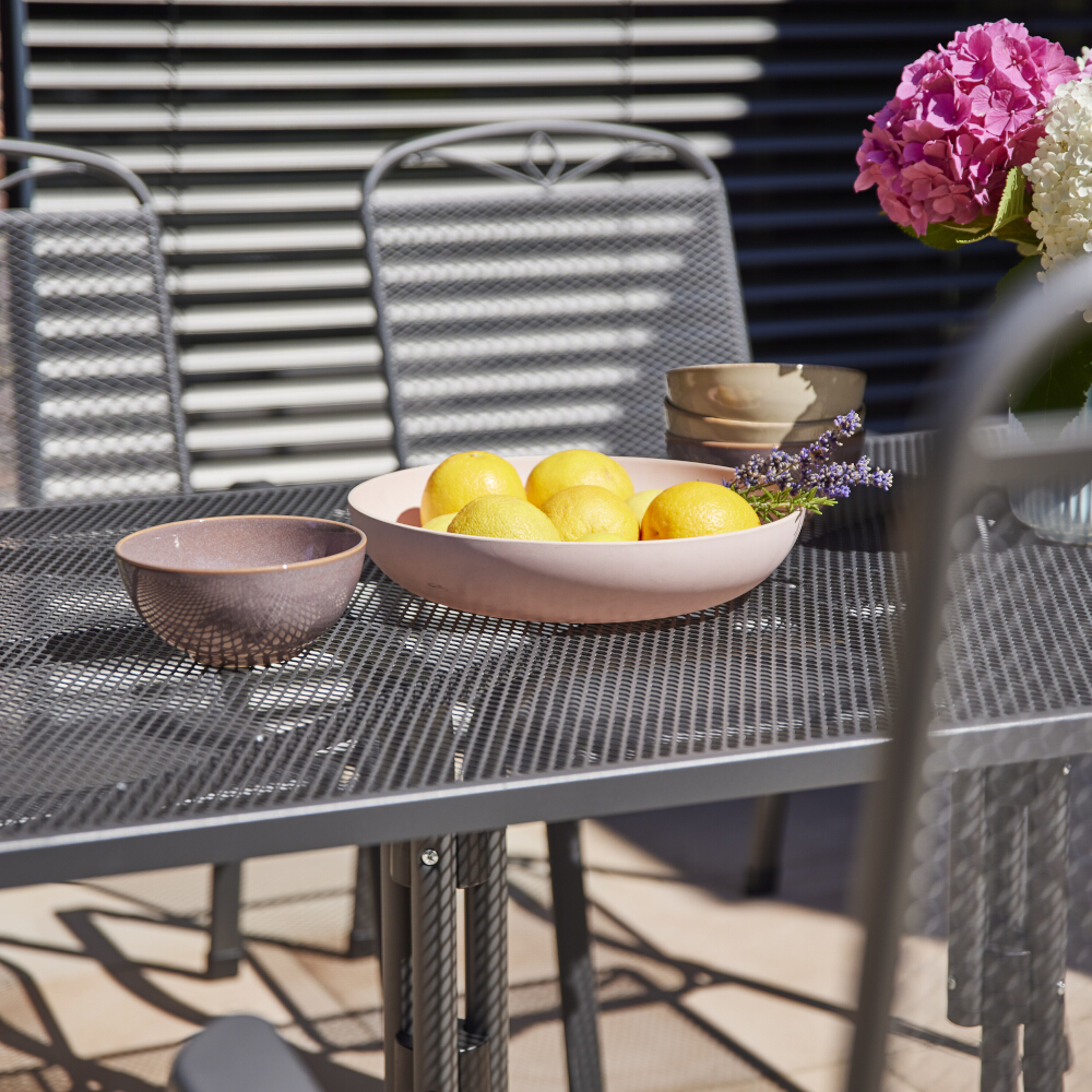 Elda Tisch, matt-anthrazit