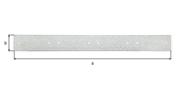 Lochplattenstreifen