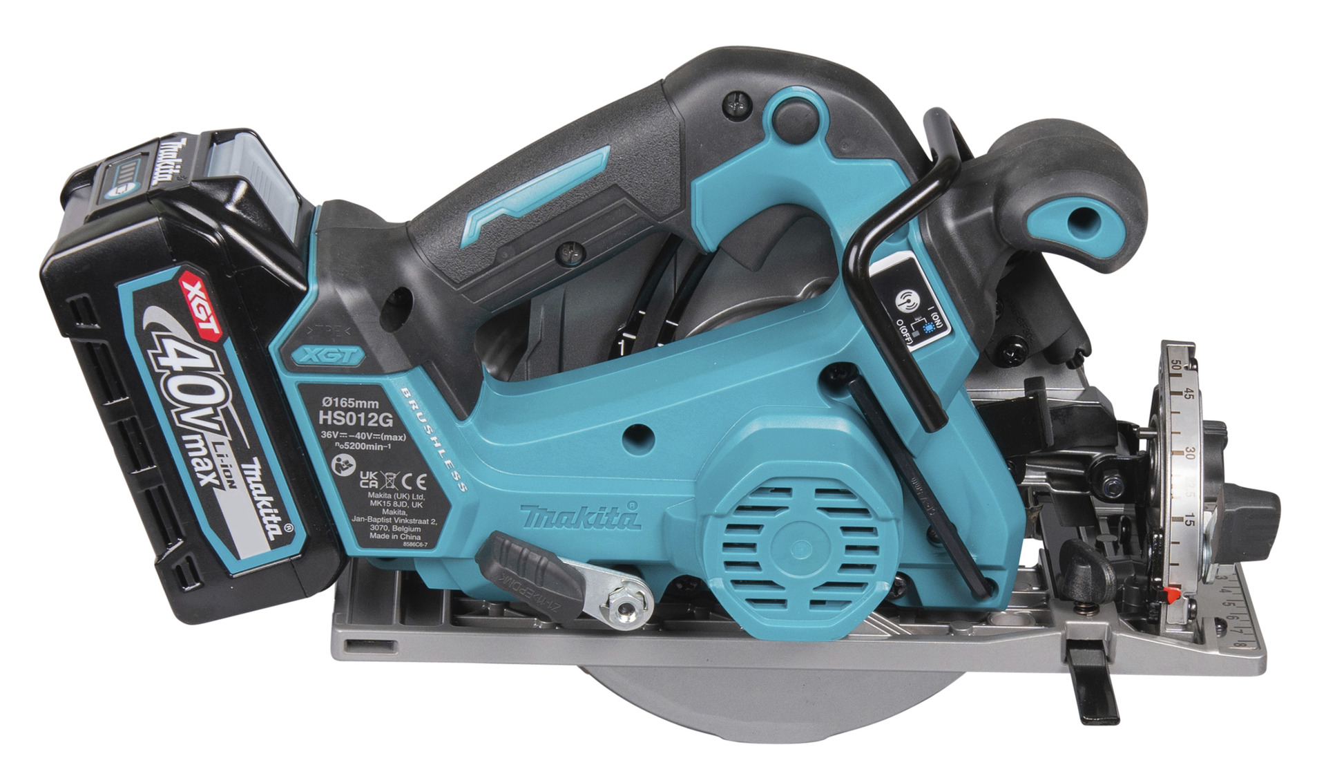 Akku-Handkreissäge HS012GD201, 57m, 40V, 2,5Ah bei leitermann.de günstig kaufen Akku-Handkreissäge HS012GD201, 57m, 40V, 2,5Ah