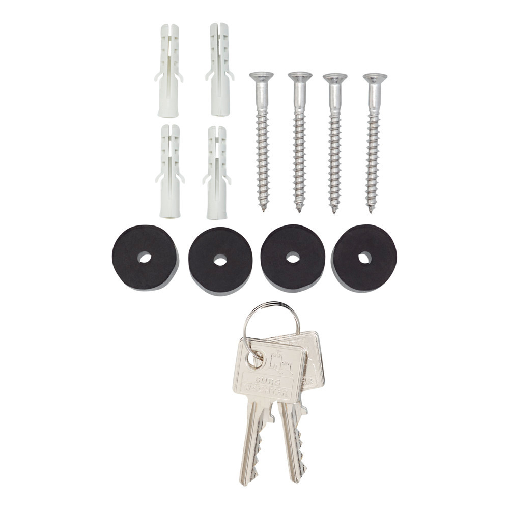 Edelstahl-Briefkasten Oslo 3767 Ni