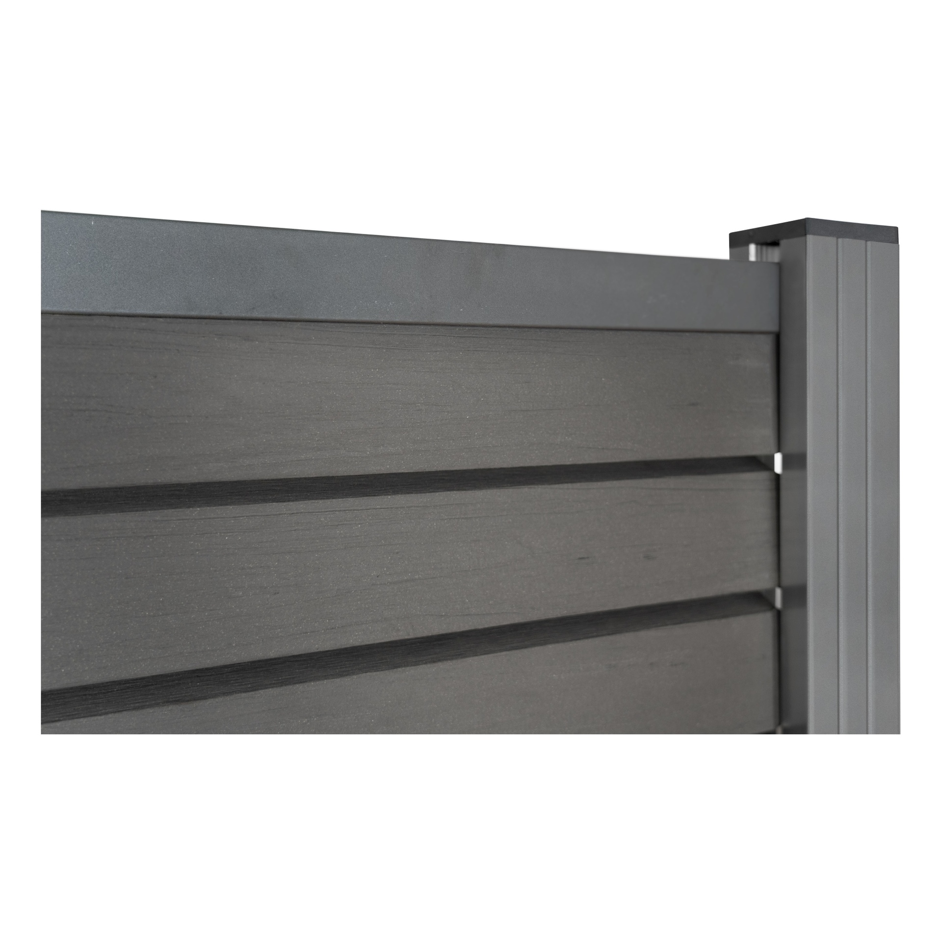 HANÖ-Serie 20x75/68x1793 mm BPC-Rhombus-Steckzaun