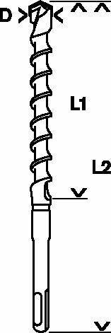 SDS-PLUS Hammerbohrer 6,5x150 mm bei leitermann.de günstig kaufen SDS-PLUS Hammerbohrer 6,5x150 mm