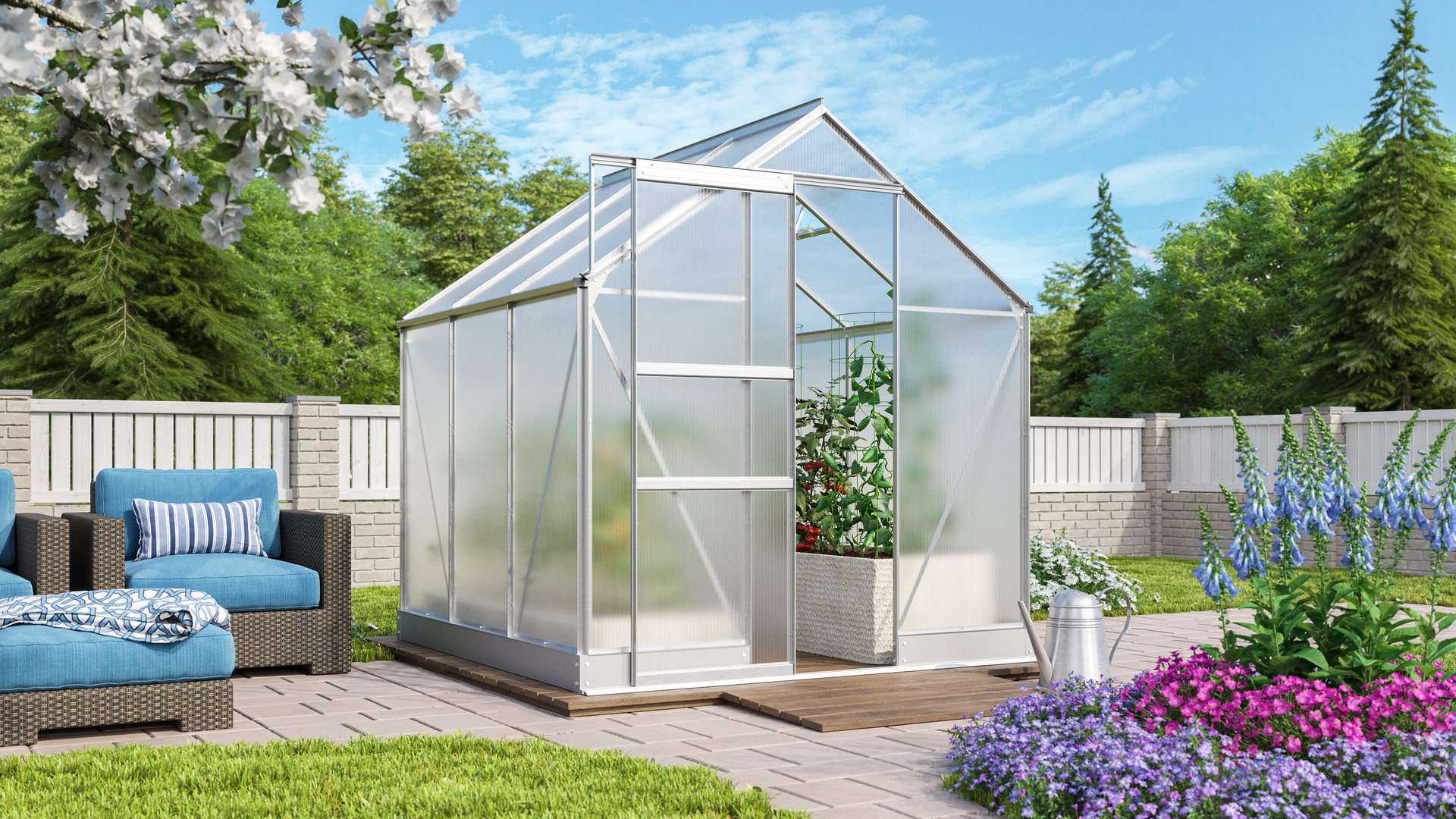 Gewächshaus Apollo bei leitermann.de günstig kaufen Gewächshaus Apollo