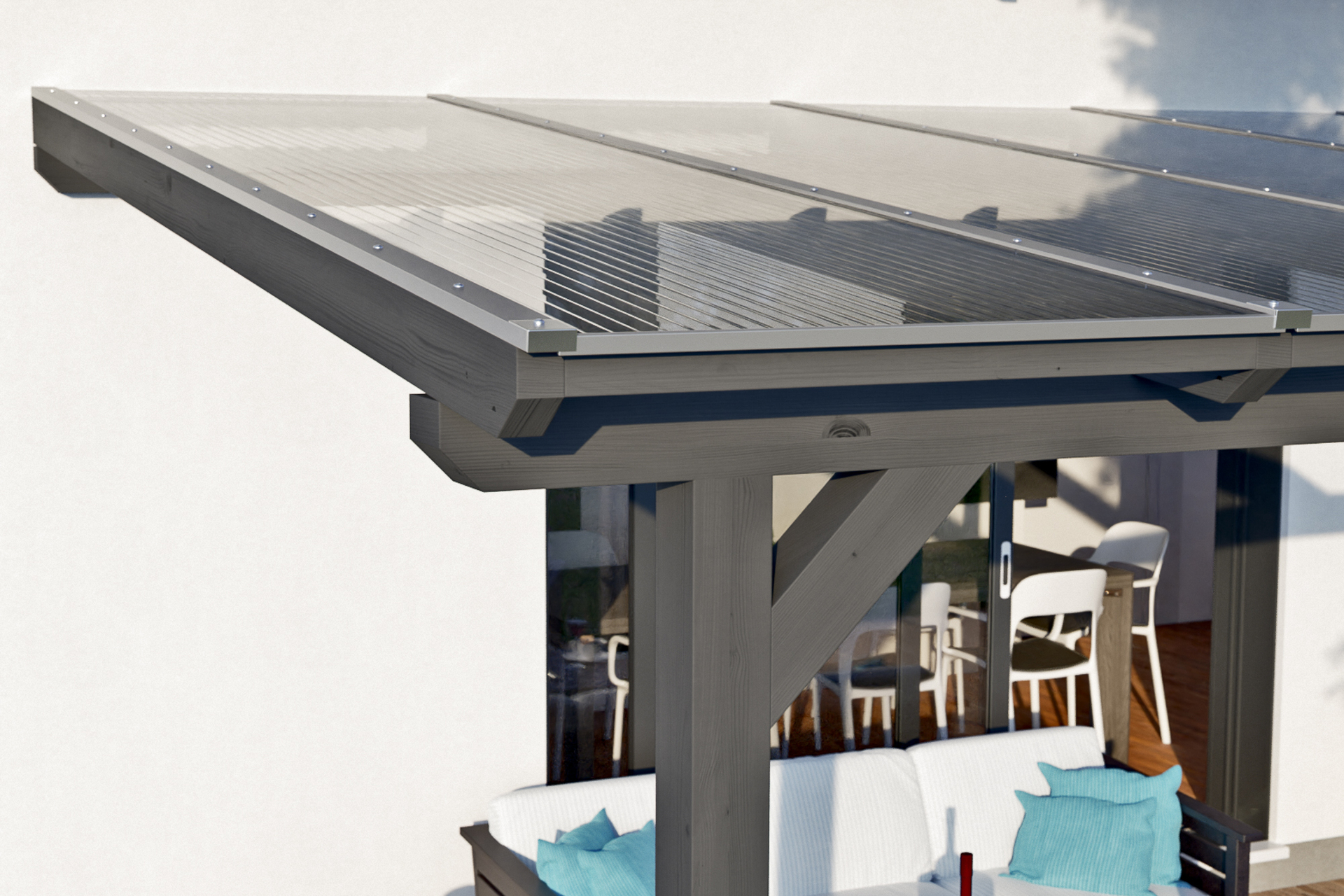 Terrassenüberdachung Andria bei leitermann.de günstig kaufen Terrassenüberdachung Andria