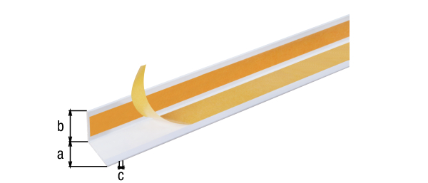 Winkelprofil selbstklebend gleichsch.