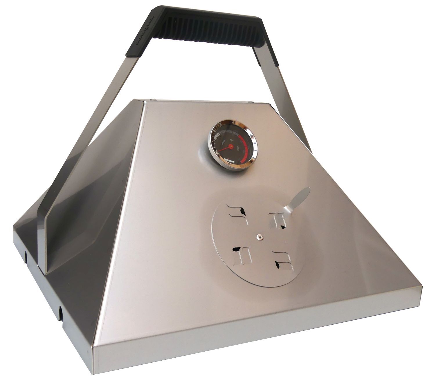 Barbecuehaube mit Thermometer