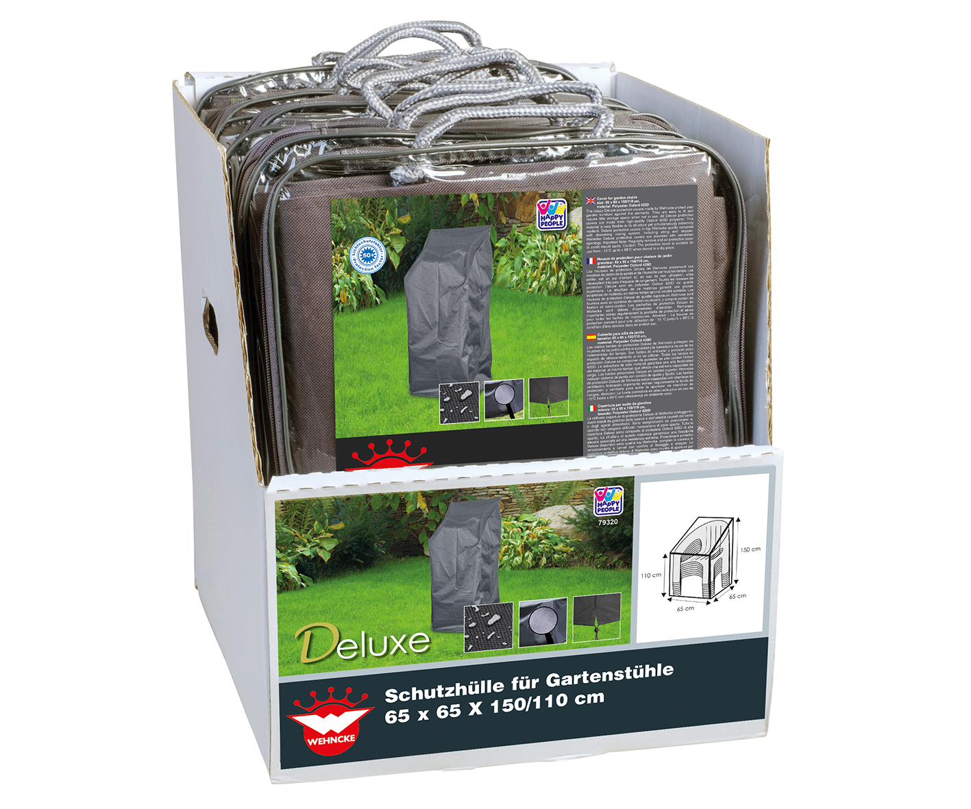 Schutzhülle Deluxe für Gartenstühle bei leitermann.de günstig kaufen Schutzhülle Deluxe für Gartenstühle