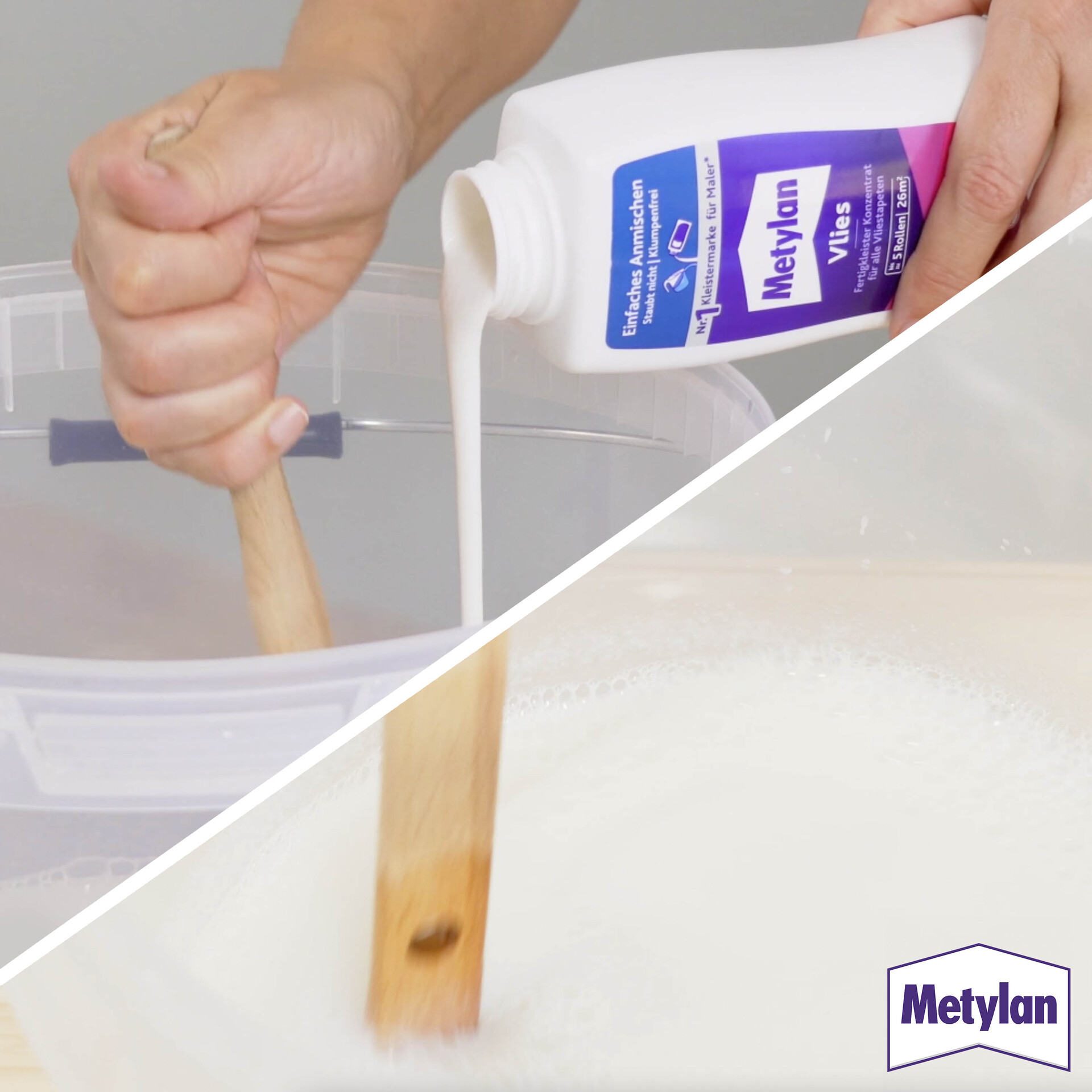 Fertigkleister Konzentrat Vlies, milchig-weiß, 500g