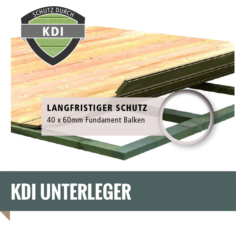 Gartenhaus Karby bei leitermann.de günstig kaufen Gartenhaus Karby