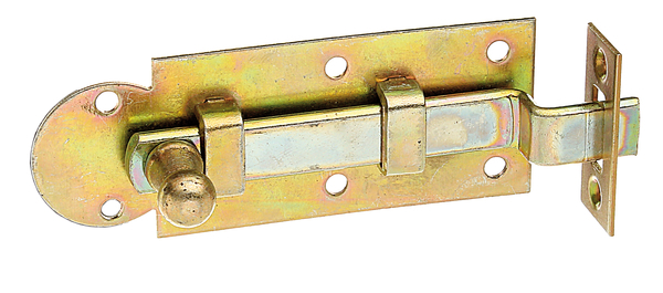 Fensterriegel mit Knopf gekröpft mit Schließblech bei leitermann.de günstig kaufen Fensterriegel mit Knopf gekröpft mit Schließblech