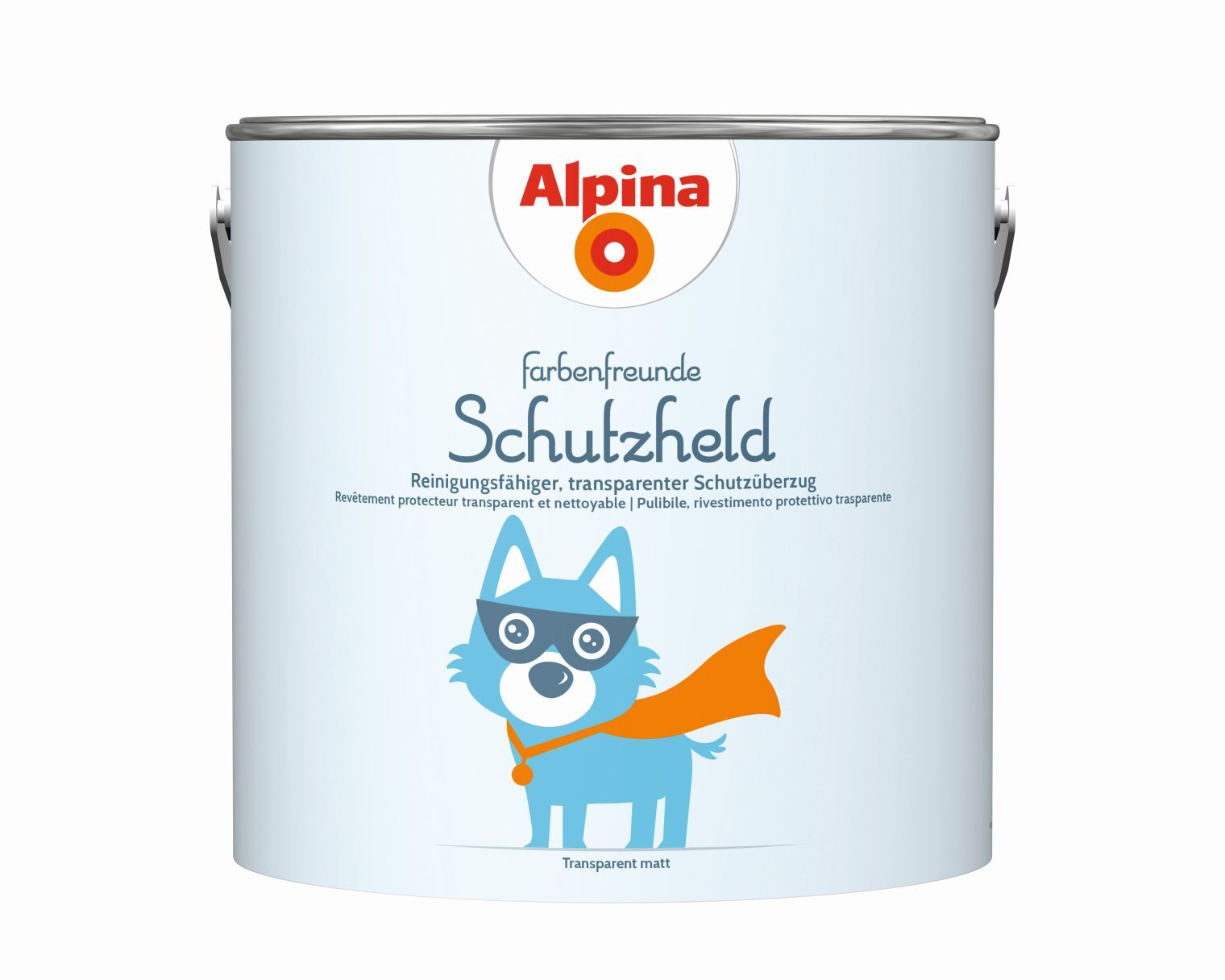 Alpina Ruß- & Nikotin Isolierfarbe, 5 Liter Weiß Matt Rußflecken,  Nikotinflecken