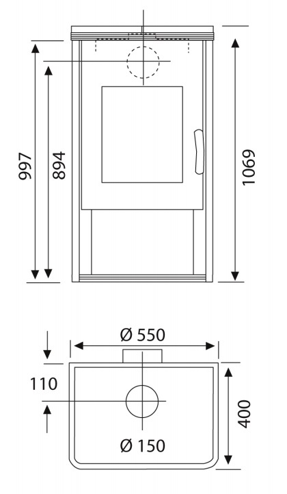 Kaminofen Celsius Sandstein 6kW bei leitermann.de günstig kaufen Kaminofen Celsius Sandstein 6kW