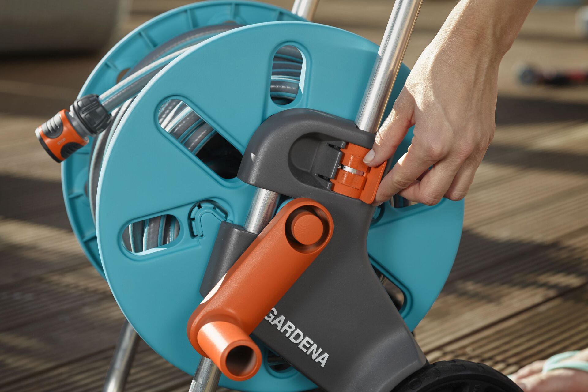 Schlauchwagen AquaRoll S Set bei leitermann.de günstig kaufen Schlauchwagen AquaRoll S Set