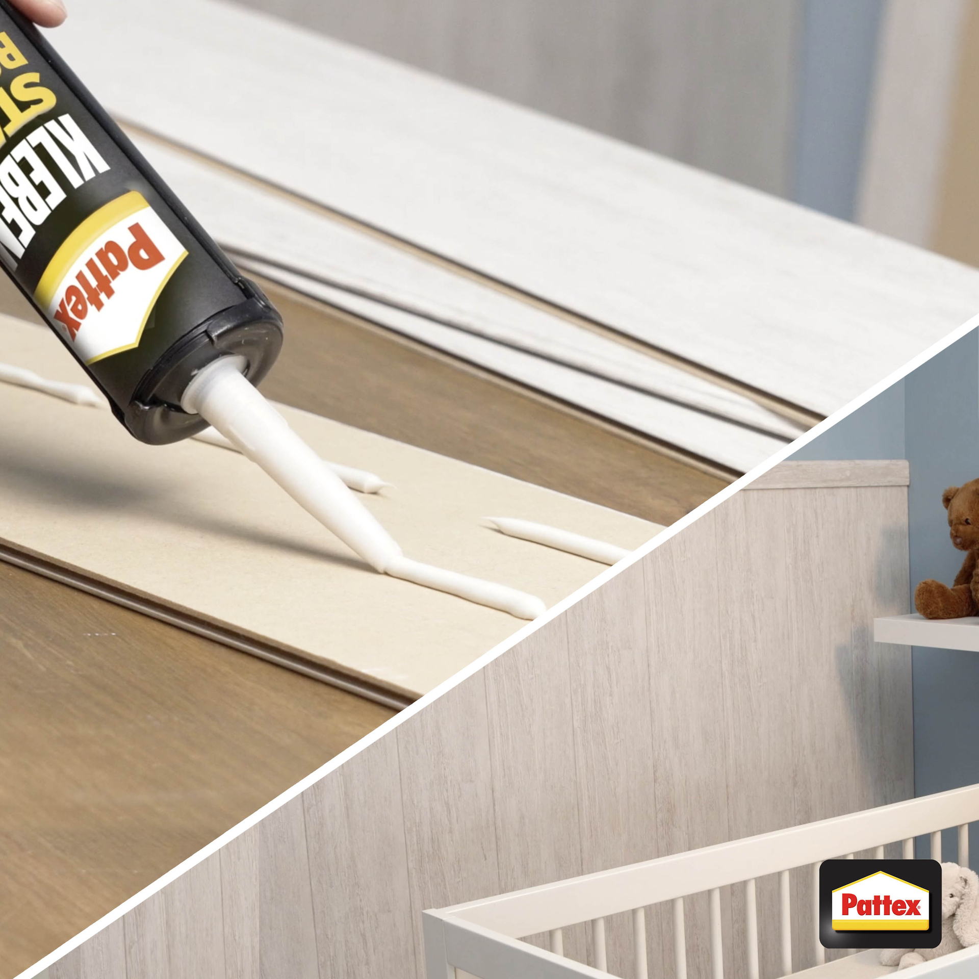 Pattex Kleben statt Bohren