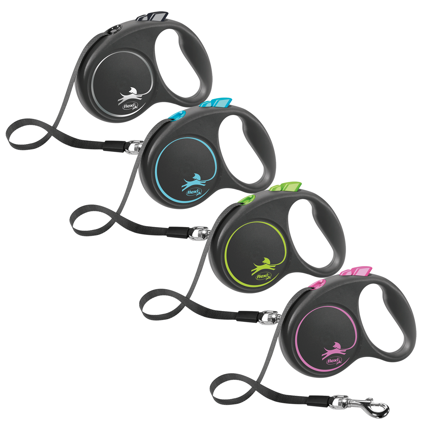 flexi BLACK DESIGN Gurt bei leitermann.de günstig kaufen flexi BLACK DESIGN Gurt