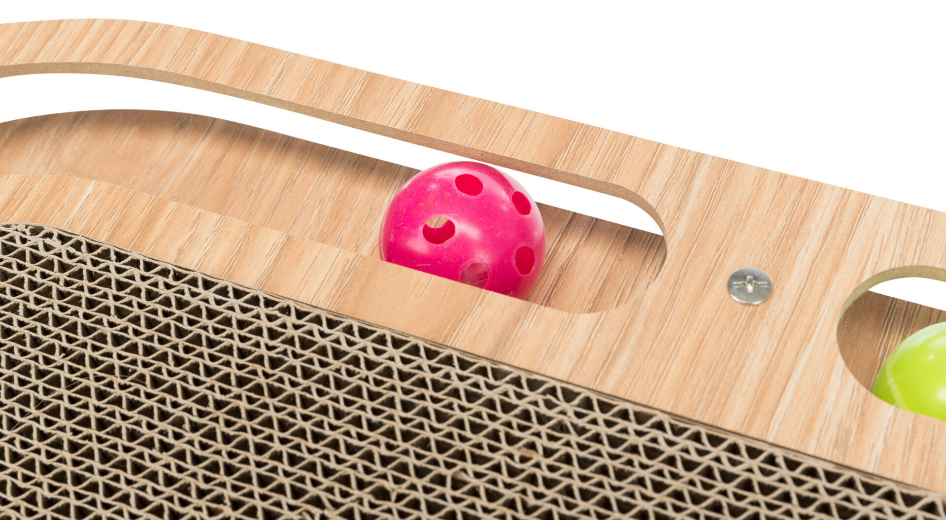 Kratzpappe mit Holzrahmen bei leitermann.de günstig kaufen Kratzpappe mit Holzrahmen