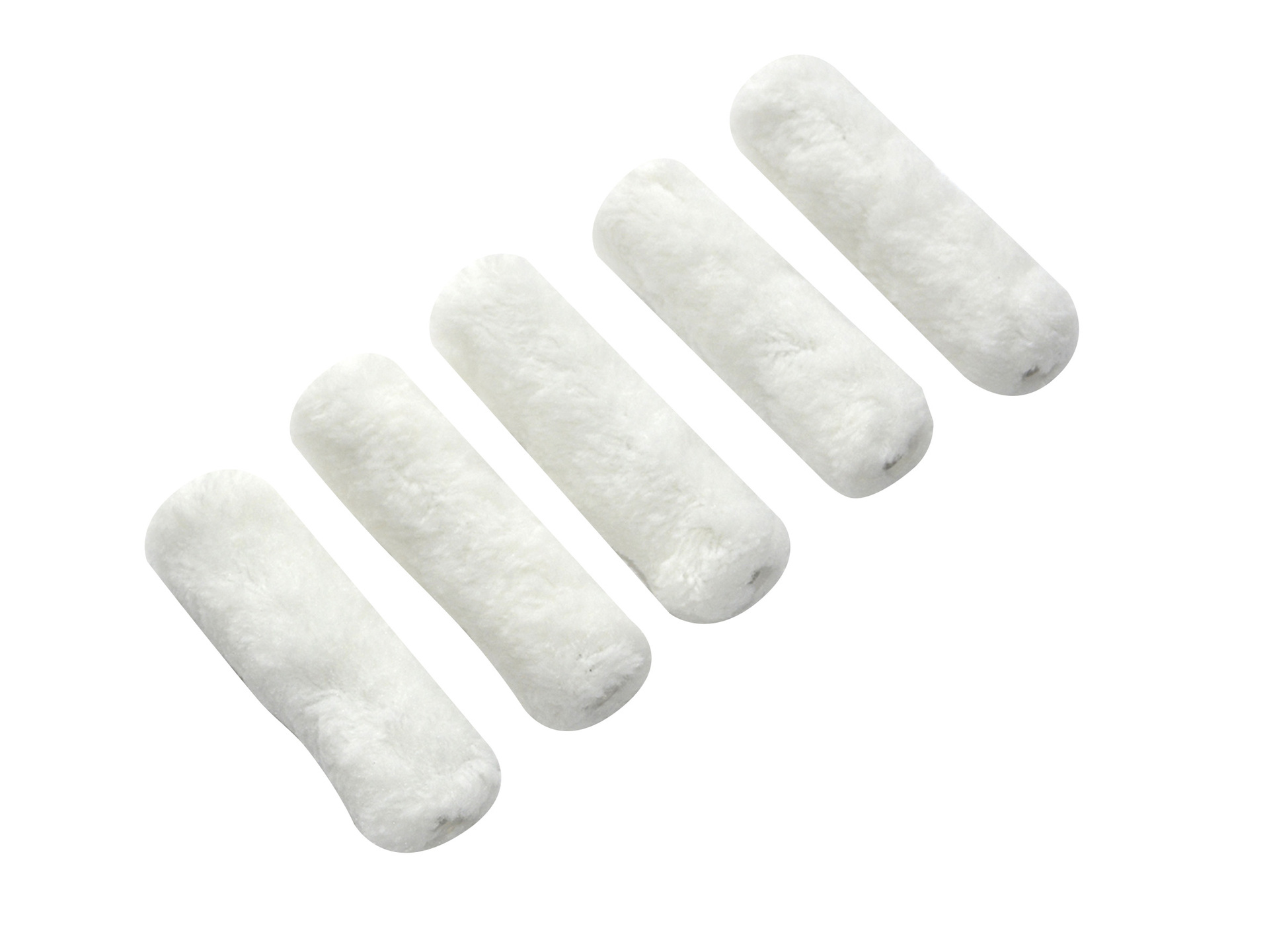 Plüschwalzen, 10cm, 5 Stück