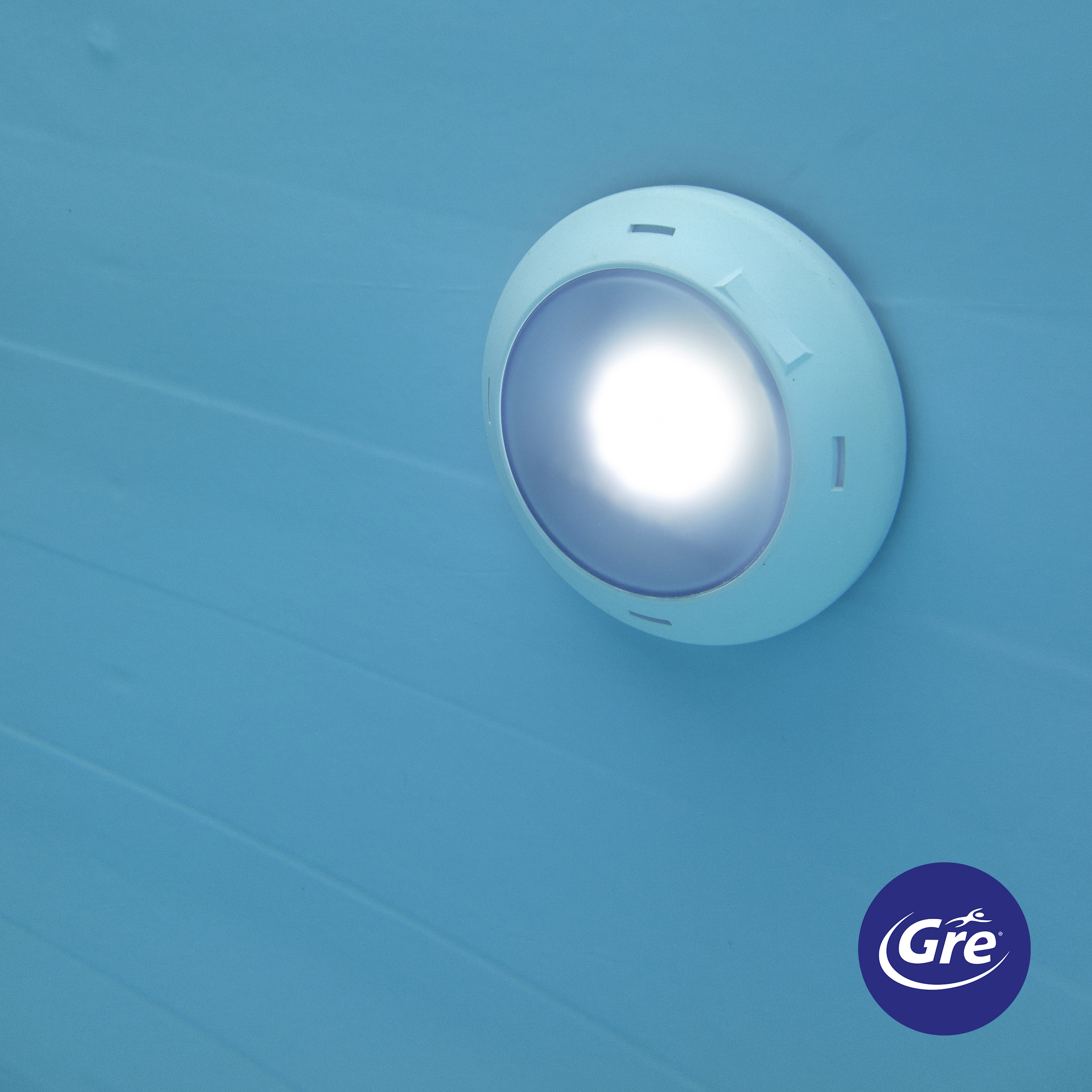 LED Projektor für Pools, weiß