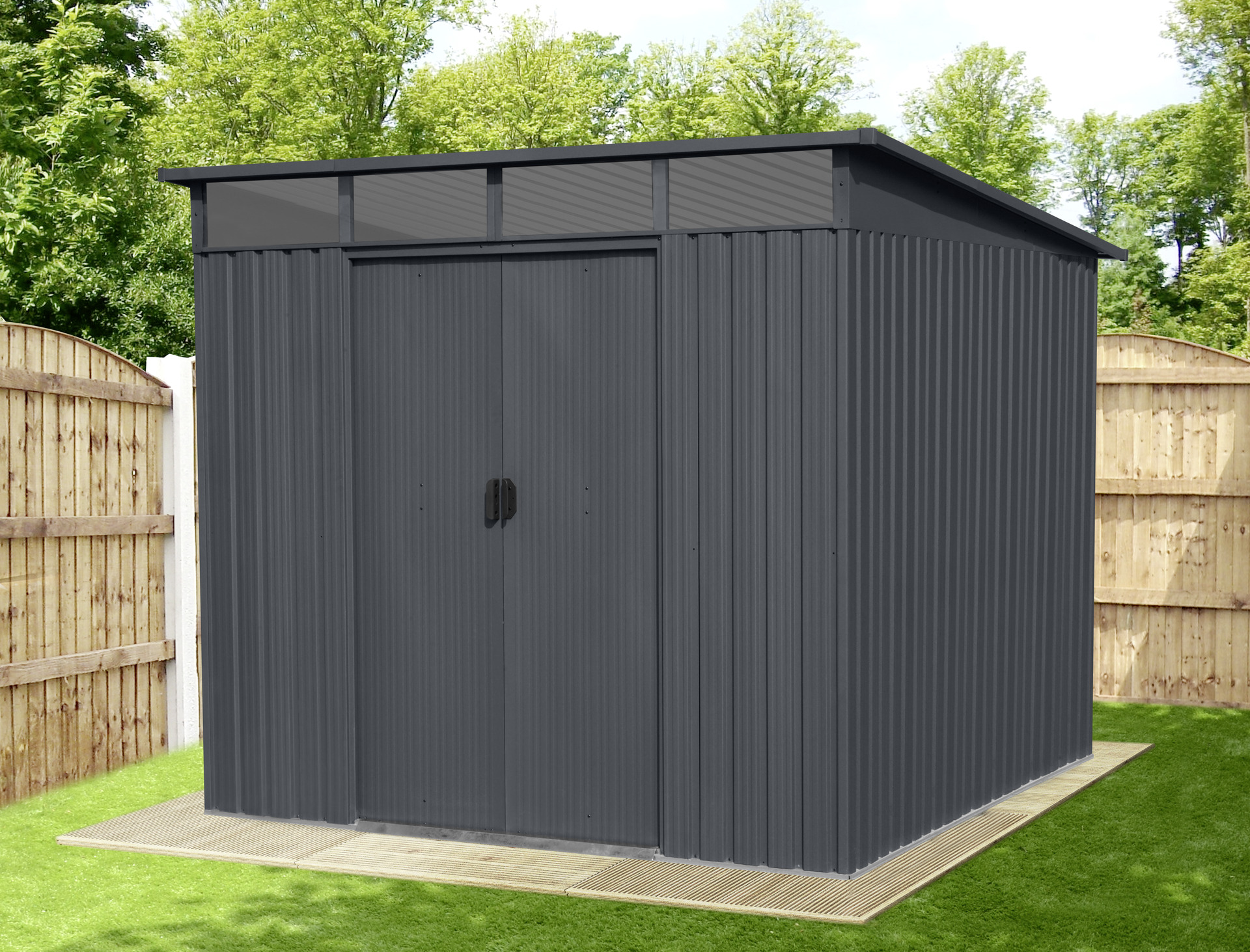 Gerätehaus Lightline bei leitermann.de günstig kaufen Gerätehaus Lightline