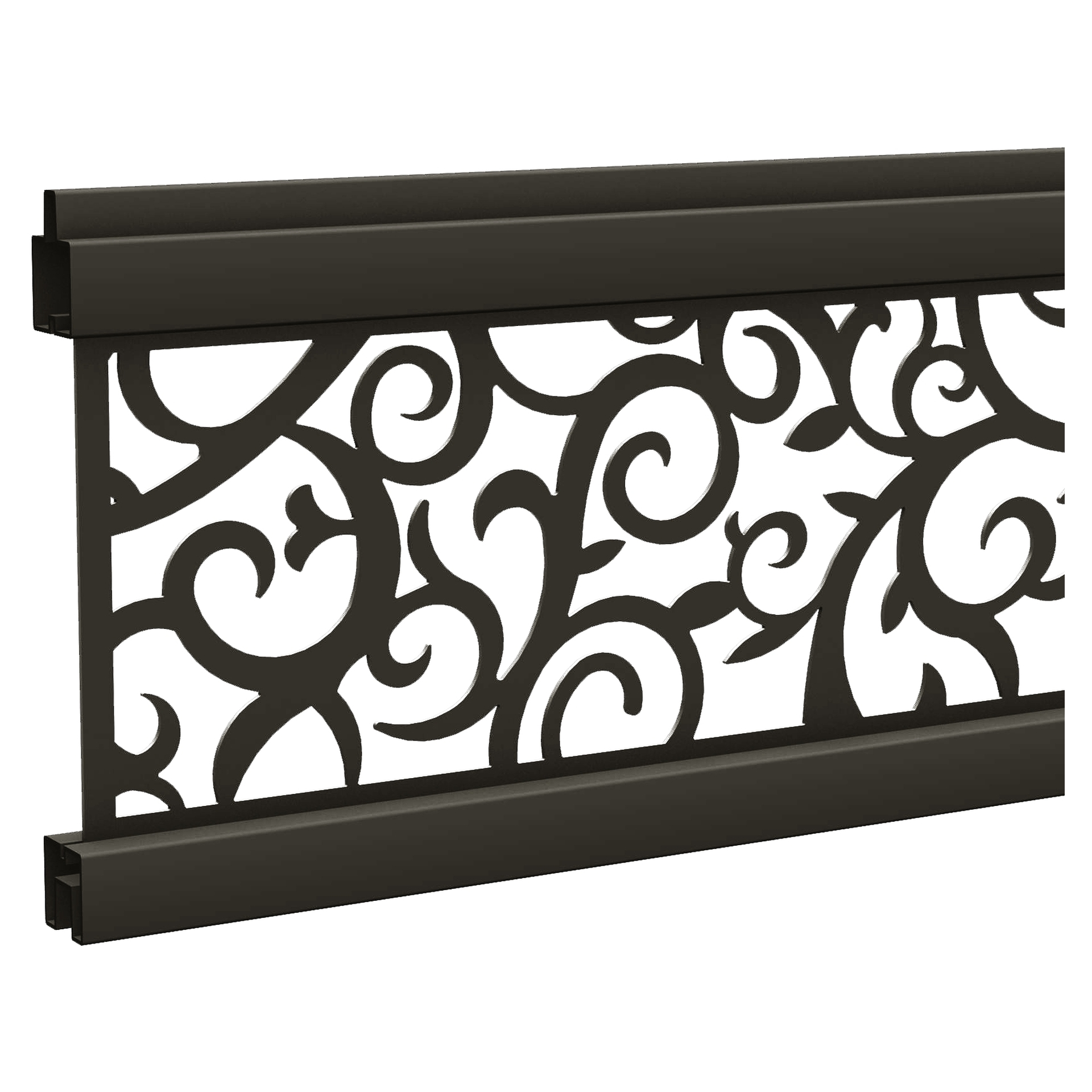 ECOSTECK-Gitterfüllung Ranken ANTHRAZIT bei leitermann.de günstig kaufen ECOSTECK-Gitterfüllung Ranken ANTHRAZIT