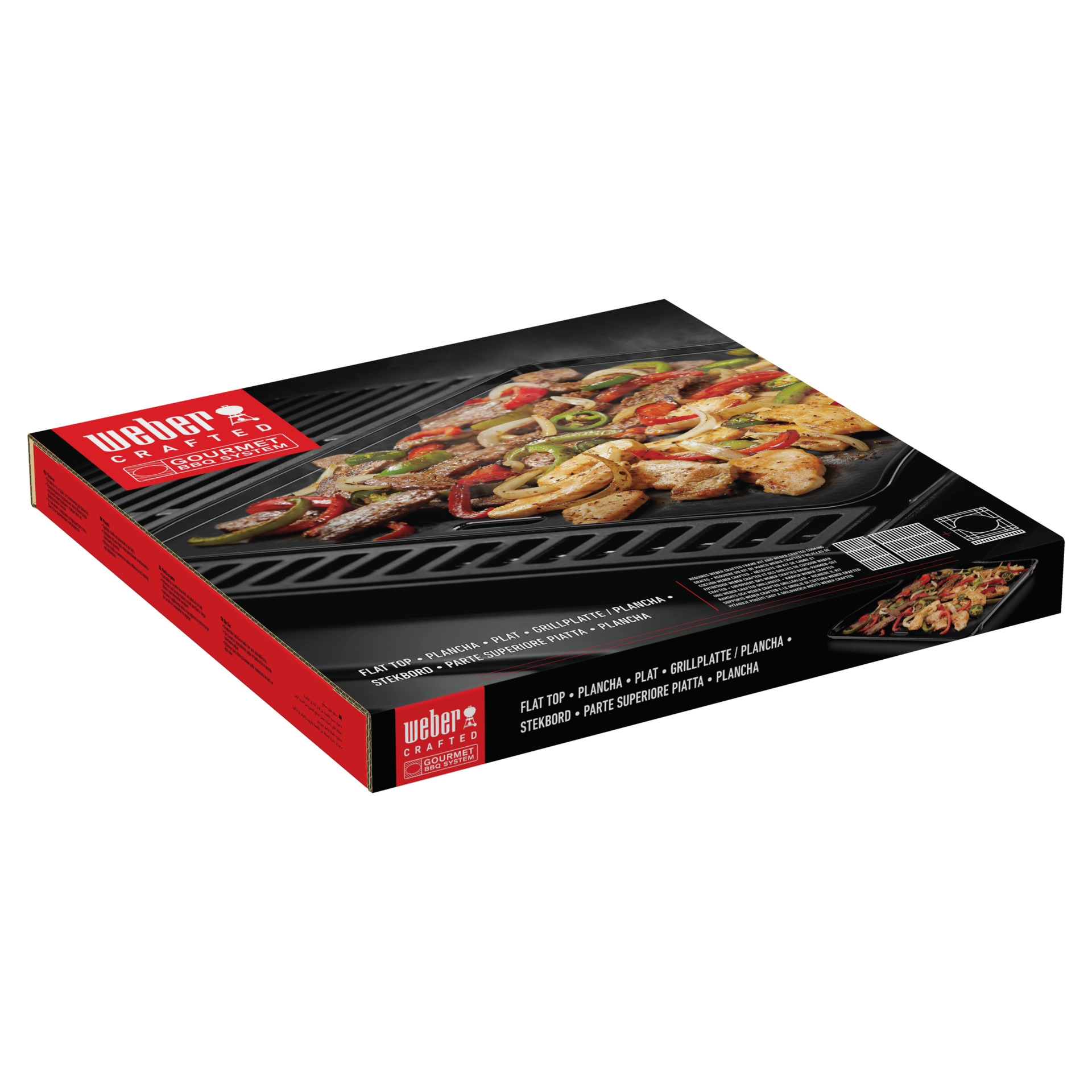 CRAFTED Grillplatte/Plancha - Gourmet BBQ System