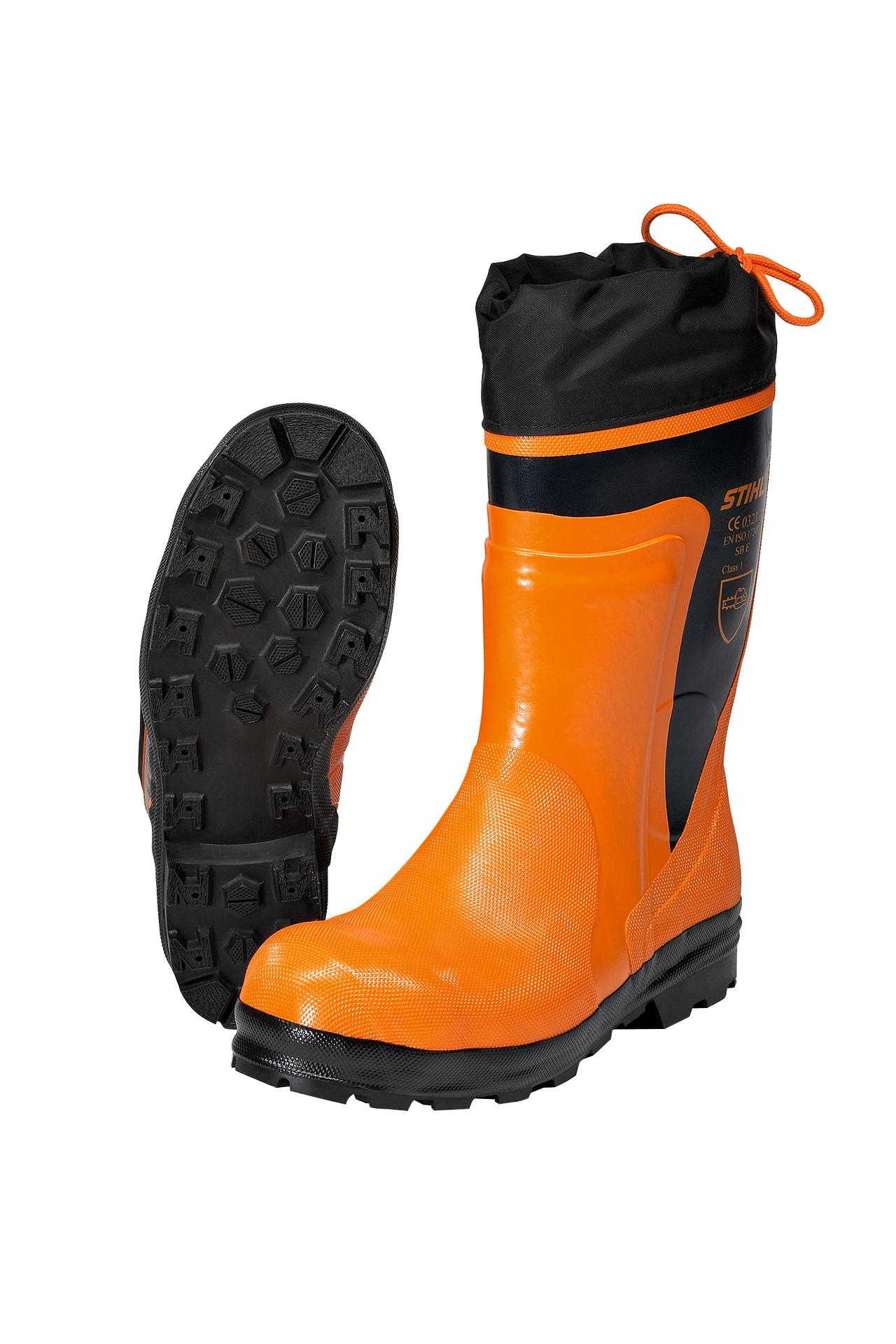 Motorsägen-Gummistiefel FUNCTION orange bei leitermann.de günstig kaufen Motorsägen-Gummistiefel FUNCTION orange