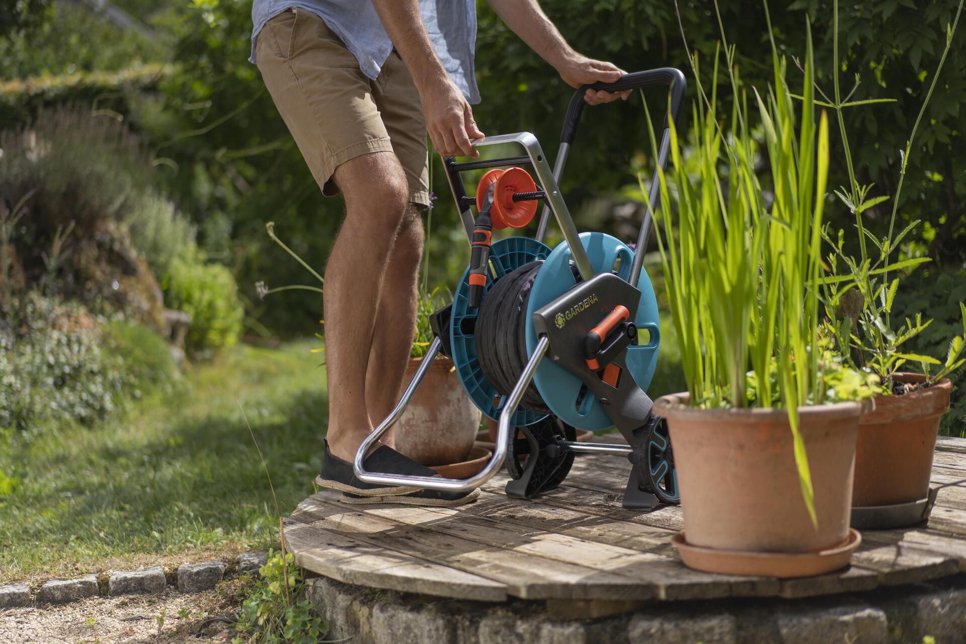 Textilschlauch Liano 15 m Set 18431-20 - Aktion bei leitermann.de günstig kaufen Textilschlauch Liano 15 m Set 18431-20 - Aktion