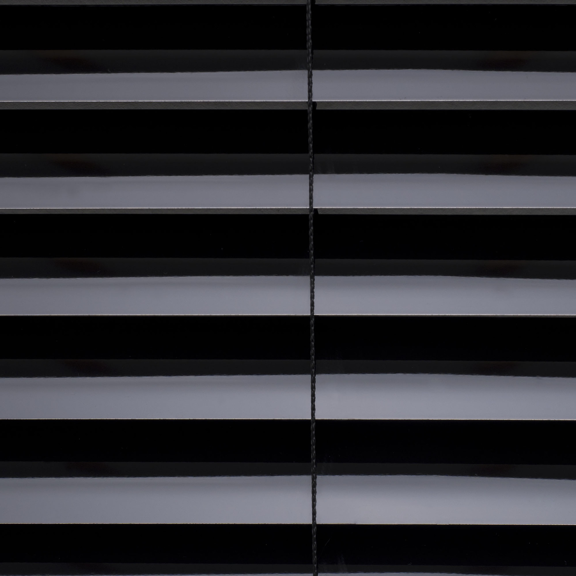 Aluminium-Jalousie - Größe: 100x160cm, Farbe: schwarz - Leitermann