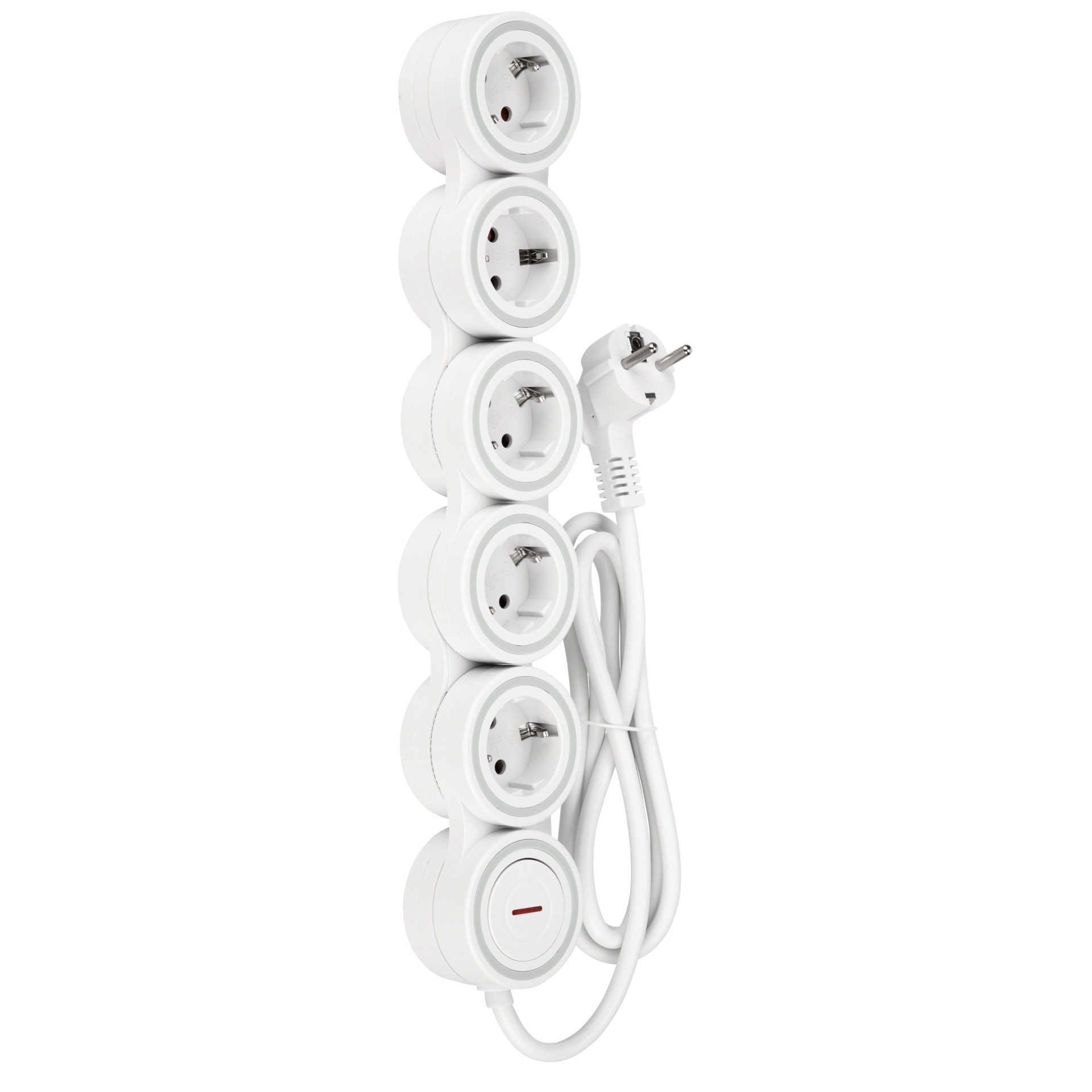 Steckdosenleiste S-Flex 5-fach mit Schalter, 1,4m bei leitermann.de günstig kaufen Steckdosenleiste S-Flex 5-fach mit Schalter, 1,4m