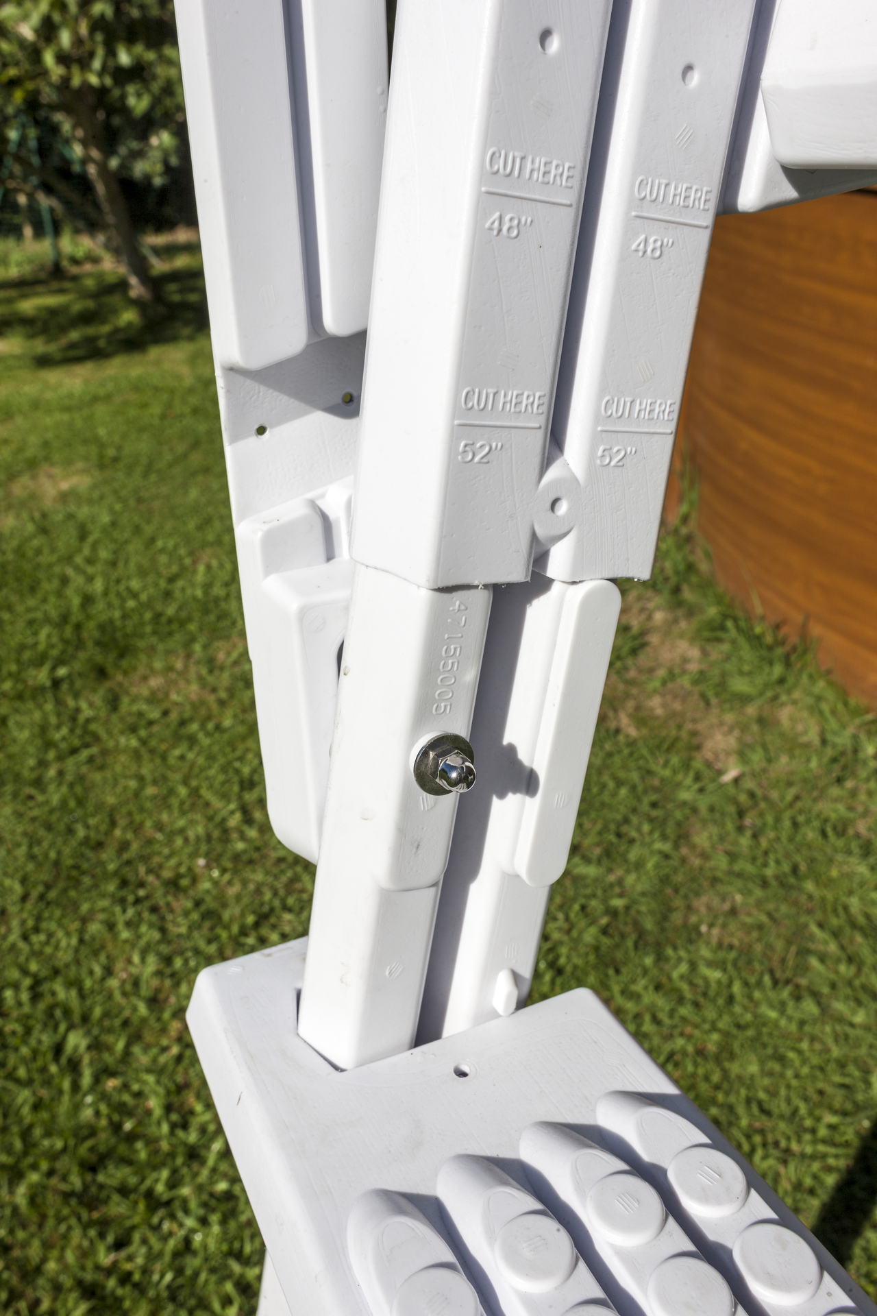 Blasgeformte Leiter für Aufstellpools bei leitermann.de günstig kaufen Blasgeformte Leiter für Aufstellpools