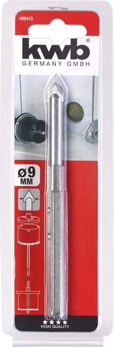 Zentrierbohrer für HM-Lochsägen D.9 mm