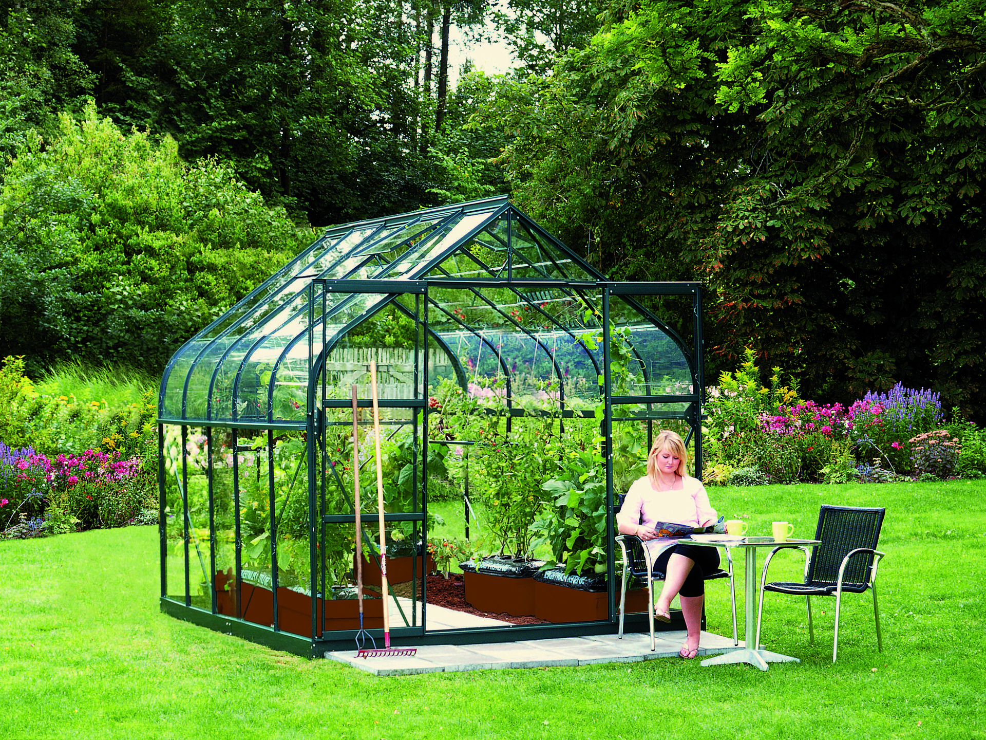 Gewächshaus Dione 8300, inkl. Fundament