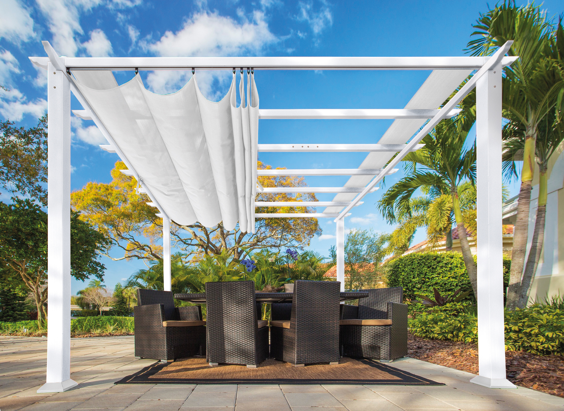 Pavillon Florenz 350 x 505 x 236cm