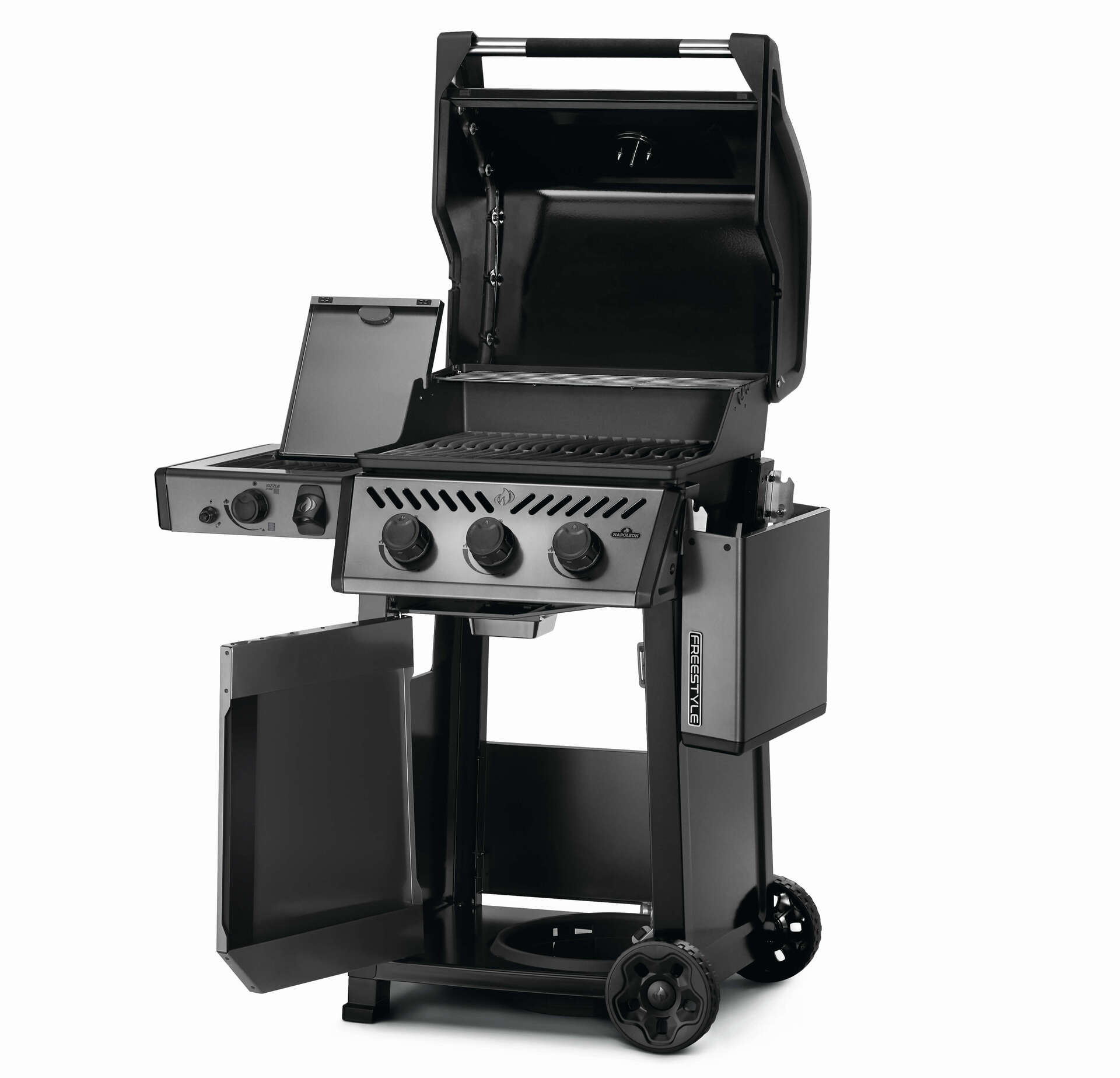 Gasgrill Freestyle 365, 3 Hauptbrenner, mit Tür bei leitermann.de günstig kaufen Gasgrill Freestyle 365, 3 Hauptbrenner, mit Tür