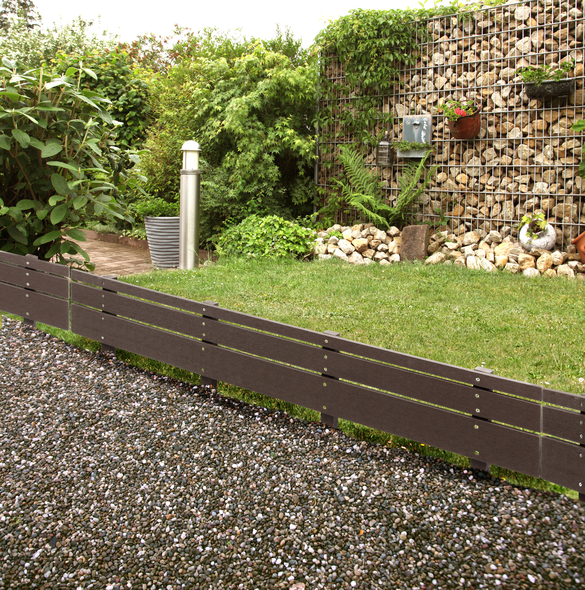 WPC-Beeteinfassung Mali 118x40cm bei leitermann.de günstig kaufen WPC-Beeteinfassung Mali 118x40cm